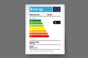 EU Energy label template