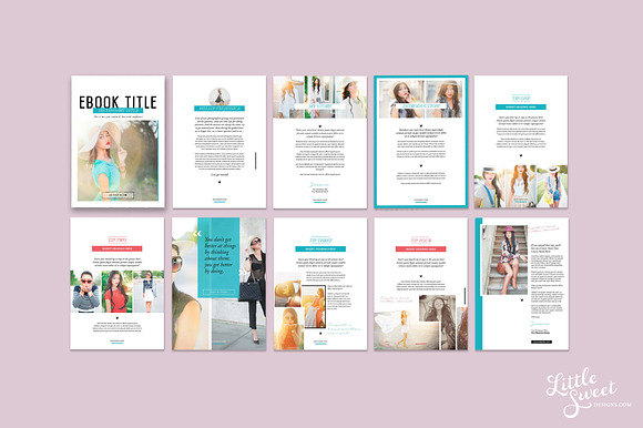 Magazine/eBook Template InDesign in Magazine Templates - product preview 4