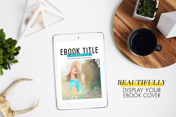 Magazine/eBook Template Canva in Magazine Templates - product preview 3