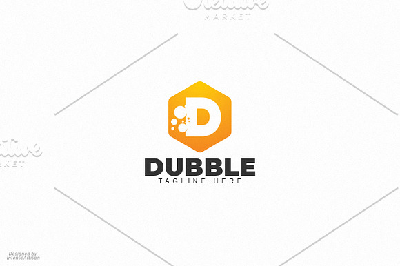 Dubble D Letter Logo in Logo Templates - product preview 1