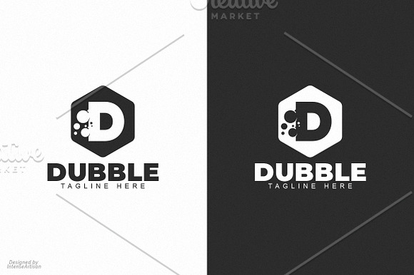 Dubble D Letter Logo in Logo Templates - product preview 2