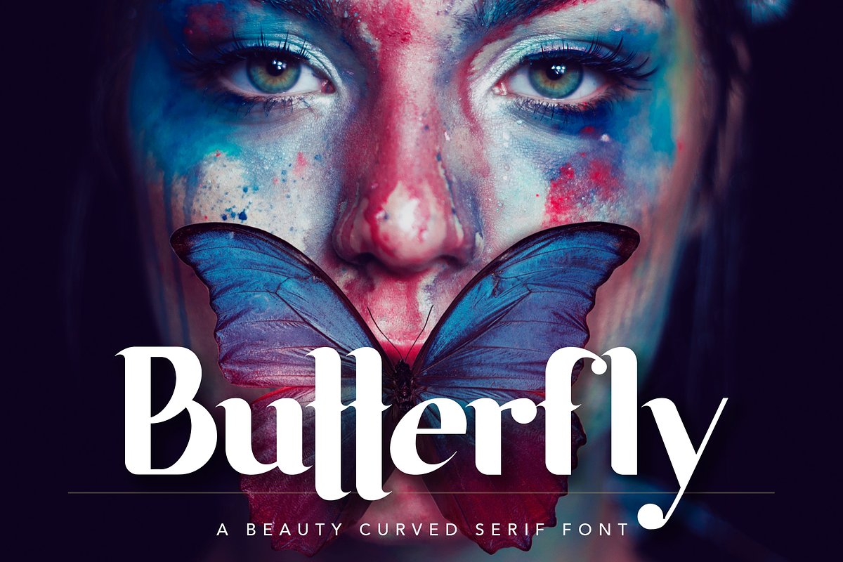 Butterfly Beauty Font in Display Fonts - product preview 8