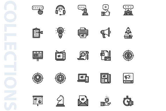 Marketing Chromatic Icons in Marketing Icons - product preview 3