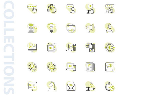 Marketing Shape Icons in Marketing Icons - product preview 2