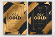 Black and Gold Flyer Template V15
