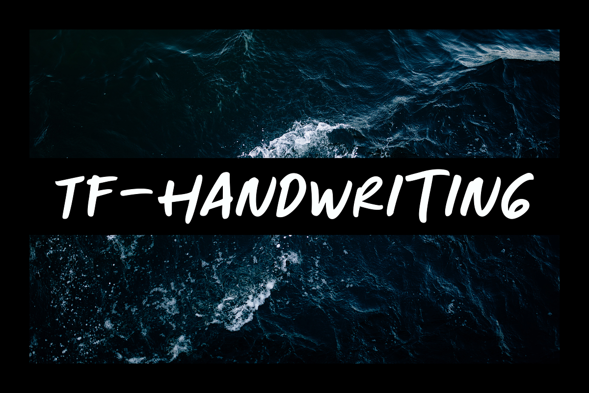 TF-Handwriting Pack in Display Fonts - product preview 8