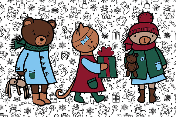 Big Christmas illustrations pack. in Illustrations - product preview 4