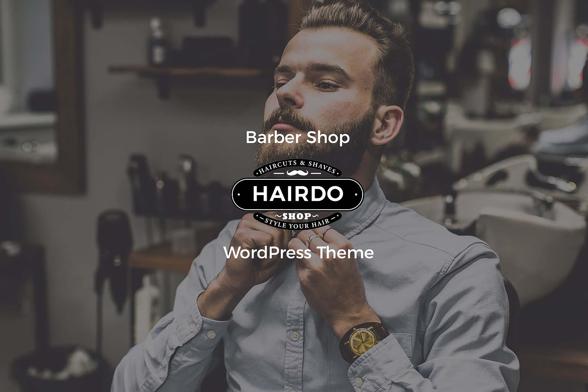 Hairdo - Barber Shop WordPress Theme in WordPress Business Themes - product preview 8