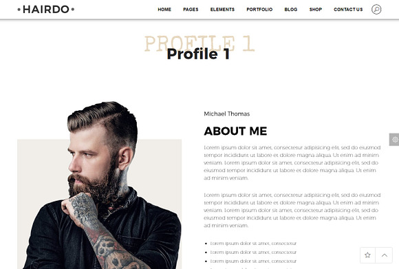Hairdo - Barber Shop WordPress Theme in WordPress Business Themes - product preview 20
