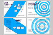Web consulting brochure template