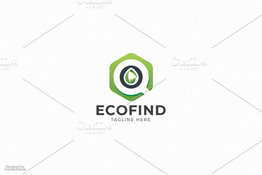 Eco Find Nature Logo in Logo Templates - product preview 8