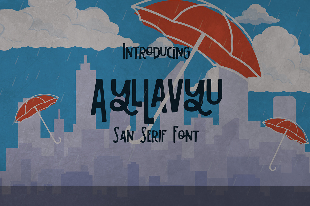 Ayllavyu Font in Sans-Serif Fonts - product preview 8