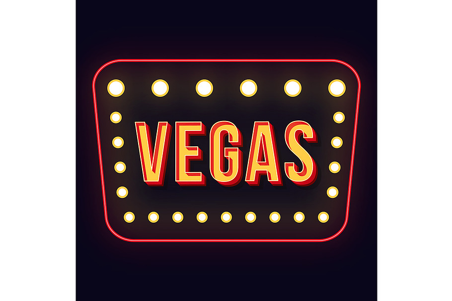 Vegas vintage 3d vector lettering in Add-Ons - product preview 8