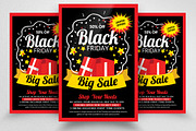 Big Sale Black Friday Flyer/Poster