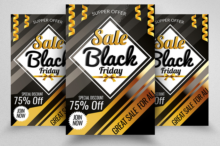 Black Friday Sale Offer Template