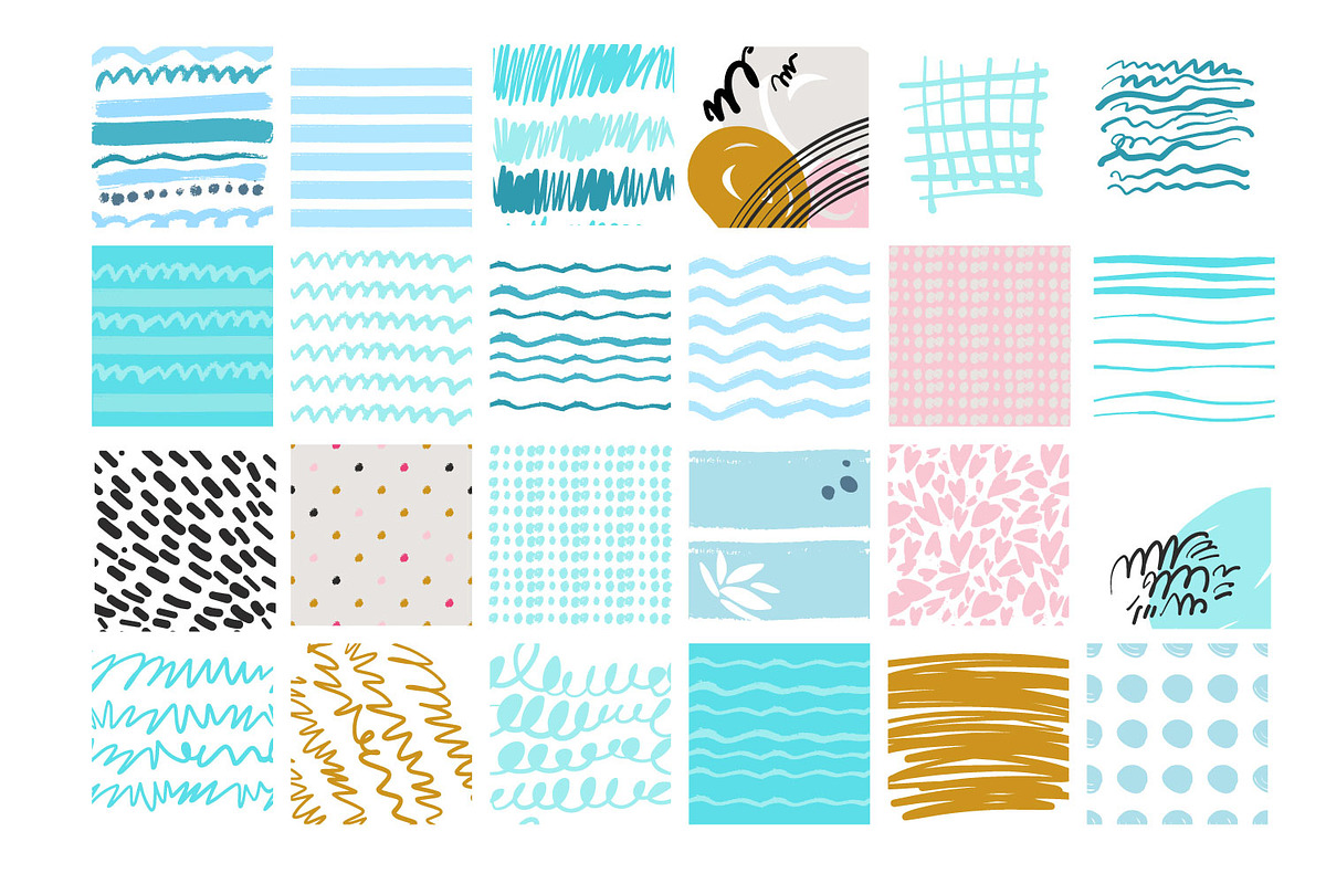 24 Simple backgrounds in Patterns - product preview 8