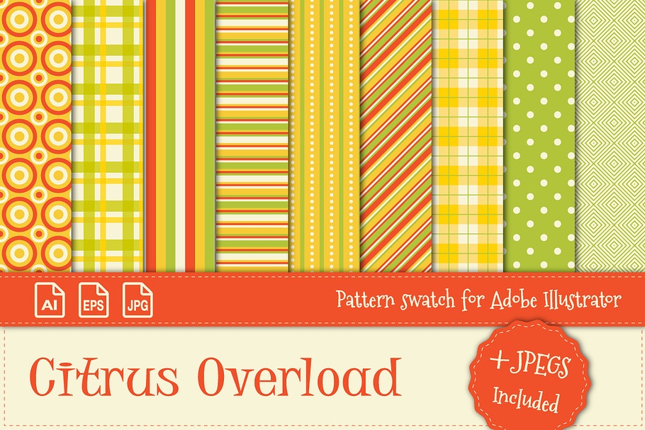 Pattern Swatch - Citrus Overload in Patterns - product preview 8