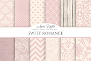 Sweet Romance Digital Paper
