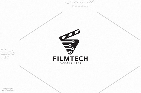 Film Tech Logo in Logo Templates - product preview 4