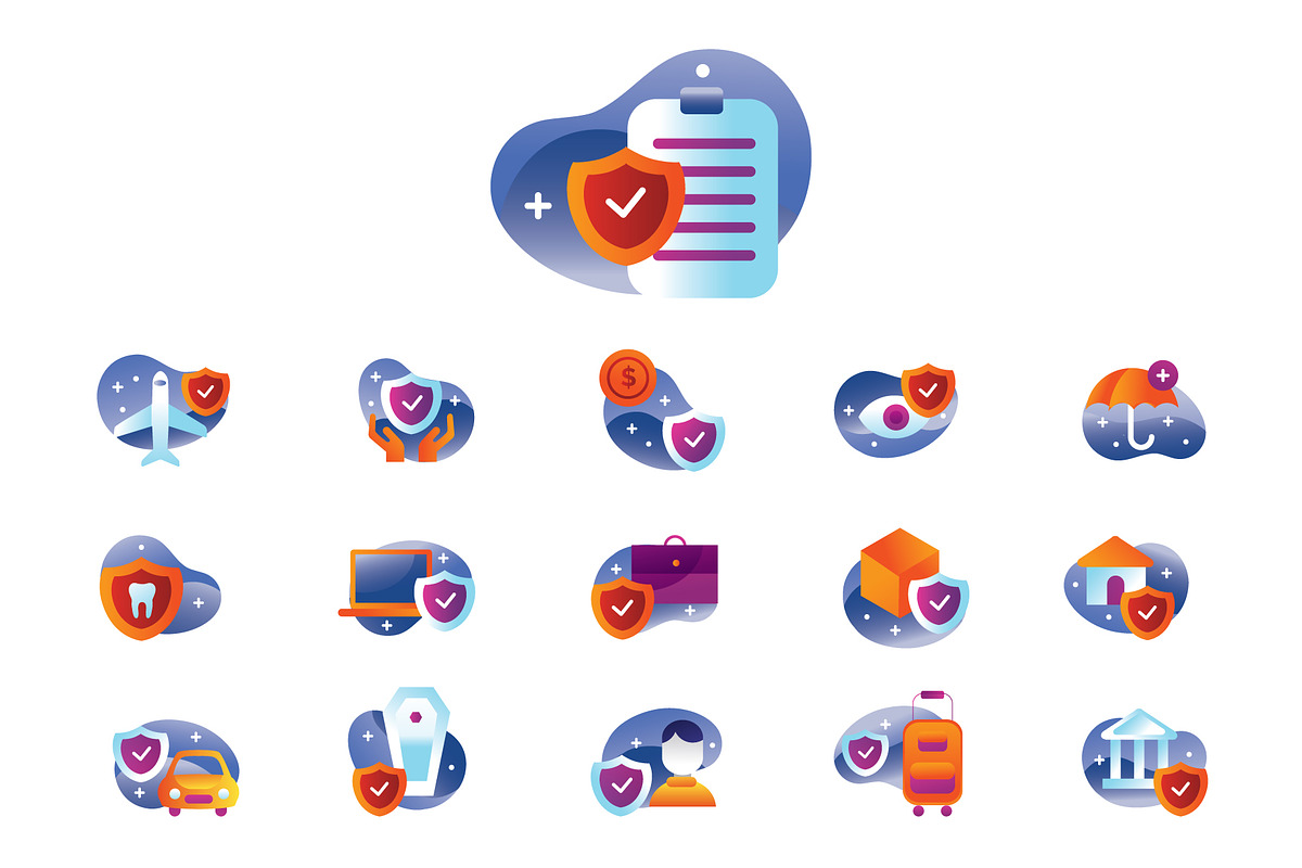 Insurance Icons in Icons - product preview 8