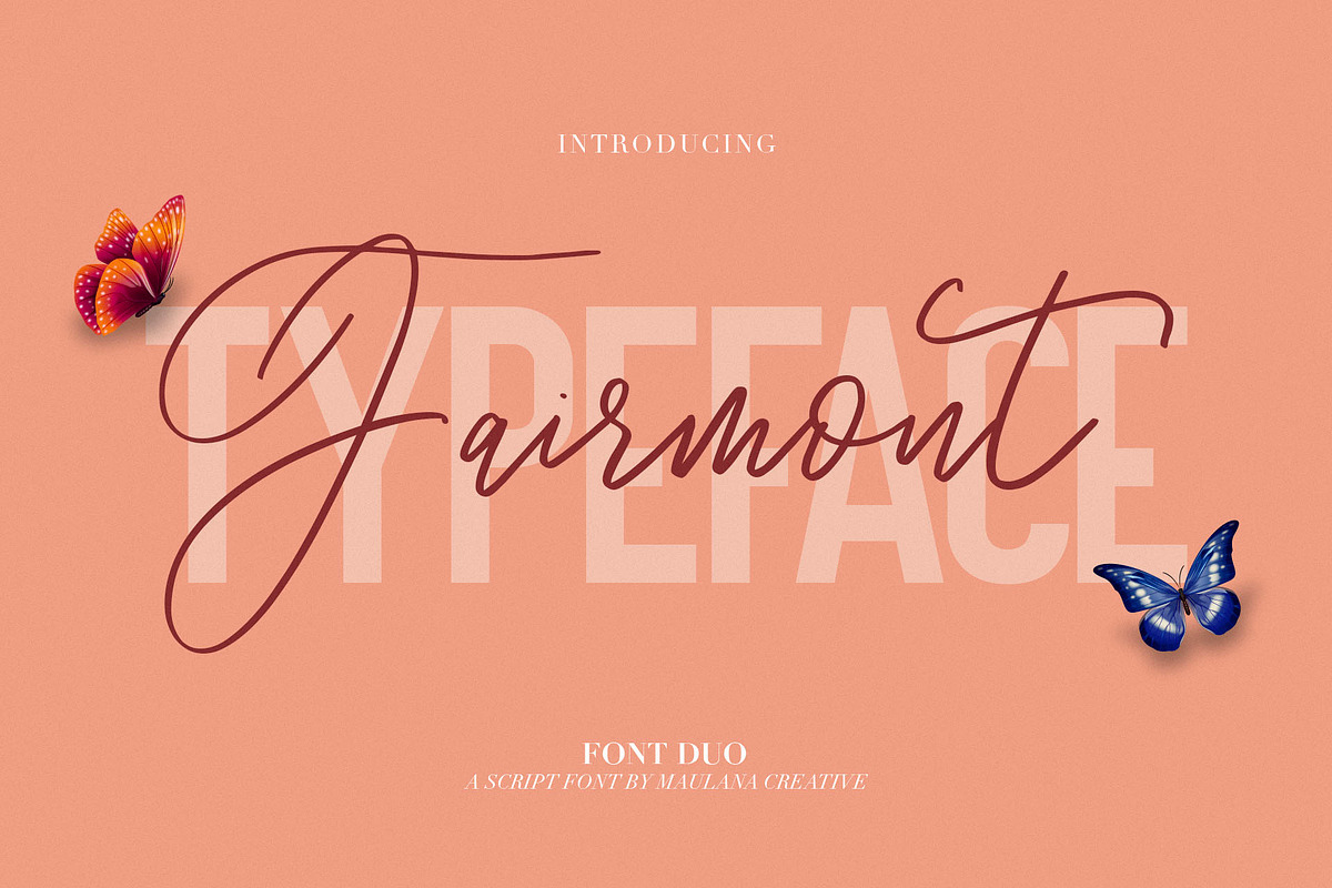 Fairmont - Script Sans Font in Script Fonts - product preview 8