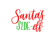 Santa’s Side Elf cut file