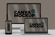 5 Modern Device Mockups For Canva