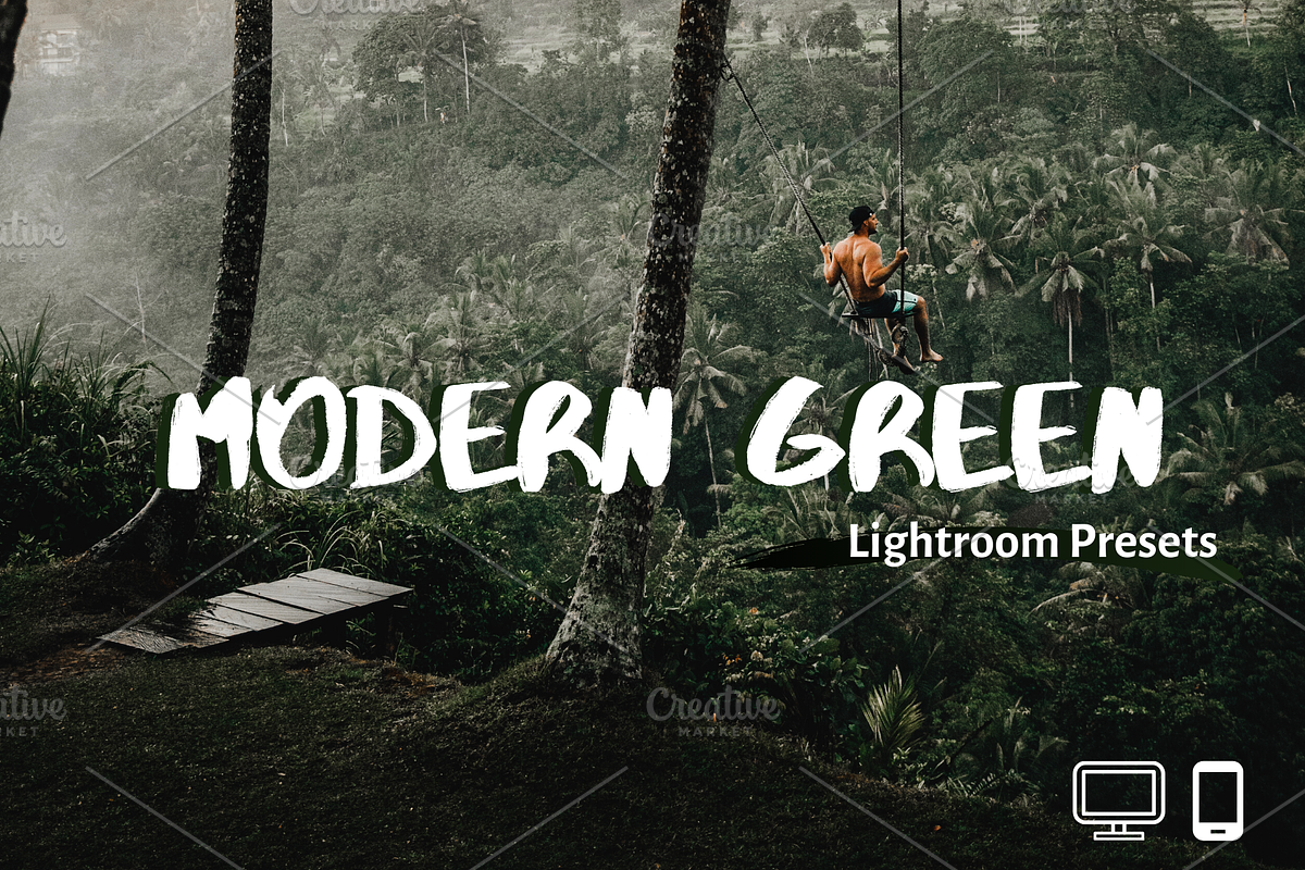 Green Lightroom Presets XMP/DNG in Add-Ons - product preview 8