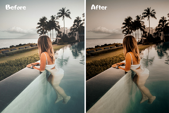 Green Lightroom Presets XMP/DNG in Add-Ons - product preview 6