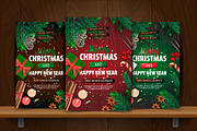 Christmas Invitation. Vector Package