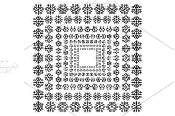 snowflakes pattern brush in Patterns - product preview 4