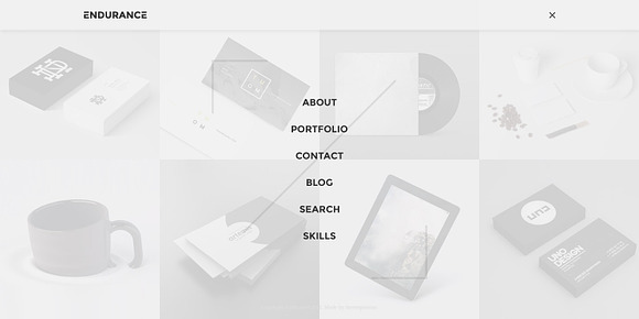 Endurance - Minimal Personal PSD in Website Templates - product preview 10