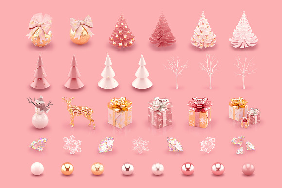 Christmas Scene Creator in Illustrations - product preview 5