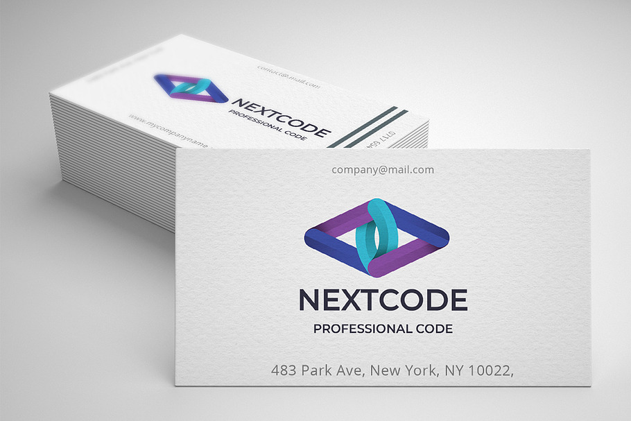 Next Code Logo in Logo Templates - product preview 8