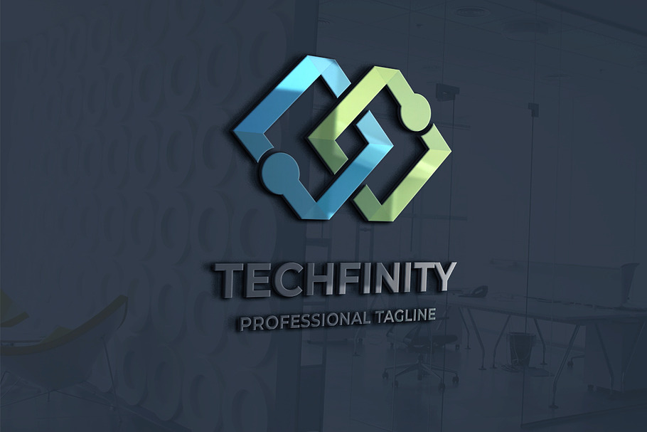 Technologic Infinity Logo in Logo Templates - product preview 8