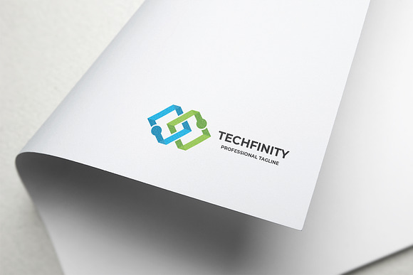 Technologic Infinity Logo in Logo Templates - product preview 2