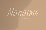 Nanaimo - Textured Handwritten Font