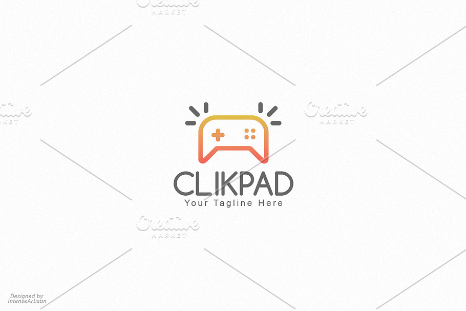 Gaming Click Pad Logo in Logo Templates - product preview 8