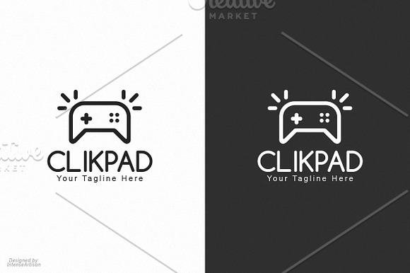 Gaming Click Pad Logo in Logo Templates - product preview 3
