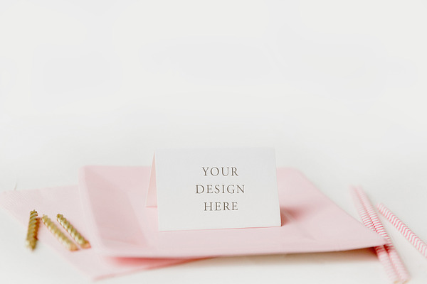 Party Place Card Mockup