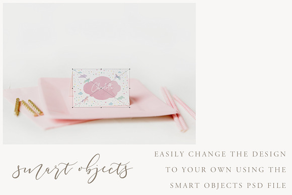 Party Place Card Mockup in Product Mockups - product preview 5