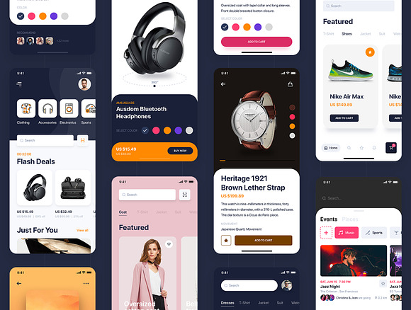 Pallas Mobile UI Kit in UI Kits and Libraries - product preview 2
