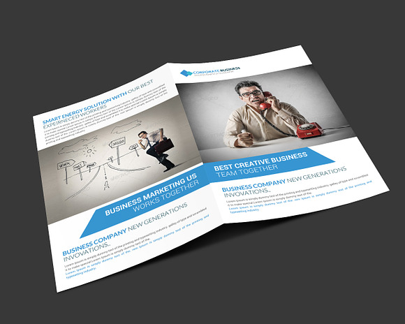 Communication Company Brochure in Brochure Templates - product preview 2