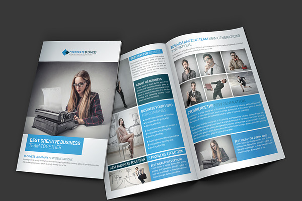 Tradex Business Bi-Fold Brochure