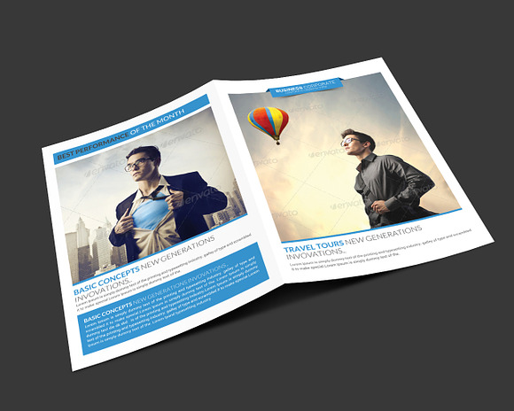 Corporate Business Brochure Template in Brochure Templates - product preview 1
