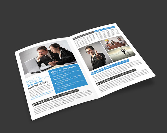 Multi Business Bi-fold Brochure in Brochure Templates - product preview 1