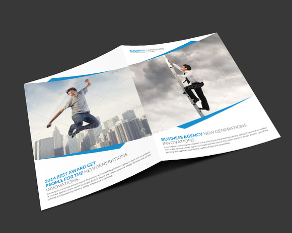 Multi Business Bi-fold Brochure in Brochure Templates - product preview 2
