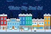 Winter City Street Building Kit
