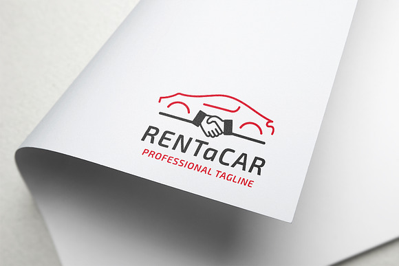 Rent a Car Logo in Logo Templates - product preview 1