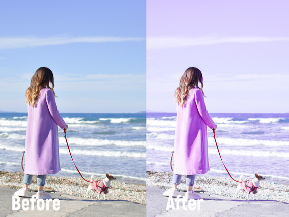 5 Lightroom Presets, Purple Rain in Add-Ons - product preview 7